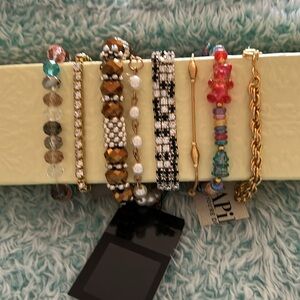 8 Assorted Bracelets - New With Tags